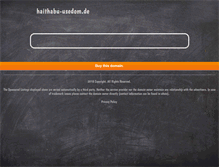 Tablet Screenshot of haithabu-usedom.de